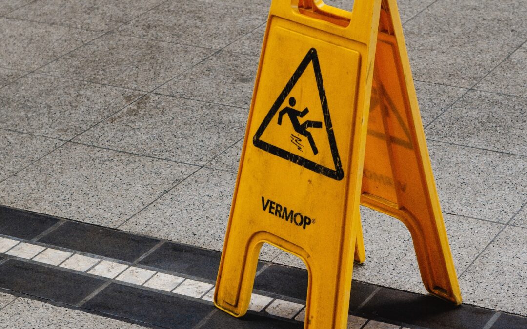 slip warning sign